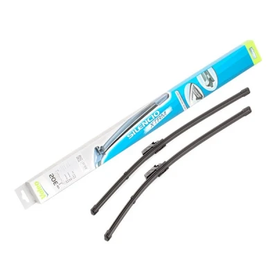 Image of VM302x2 Wiper BLADE VALEO SILENCIO X.TRM, FLAT SET 574303 550, 550mm Front Beam with spoiler for left hand drive vehicles Pin Fixing