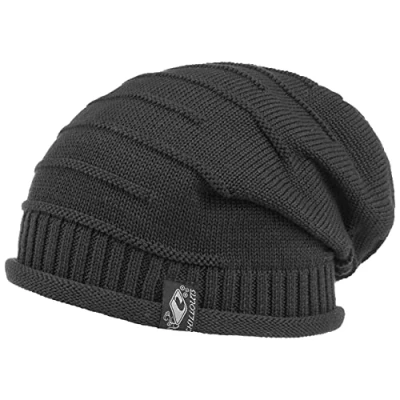 Image of CHILLOUTS Erik Adults&#039; Longbeanie Hat grey Size:One Size