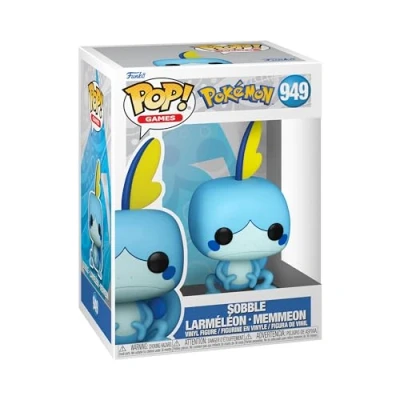 Image of Funko POP! Games: Pokemon Sobble Collectable Vinyl Figure Gift Idea Official Merchandise Toys for Kids &amp; Adults Video Games Fans Model Collectors and Display
