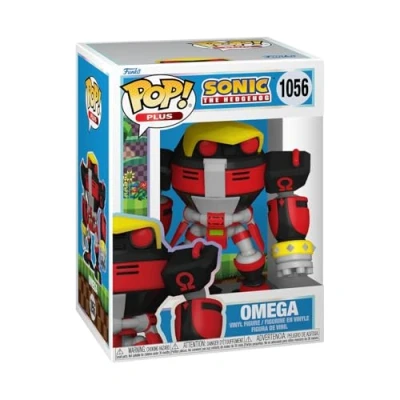 Image of Funko POP! Games: Sonic E 123 Omega the Hedgehog Collectable Vinyl Figure Gift Idea Official Merchandise Toys for Kids &amp; Adults Video Games Fans Model Collectors