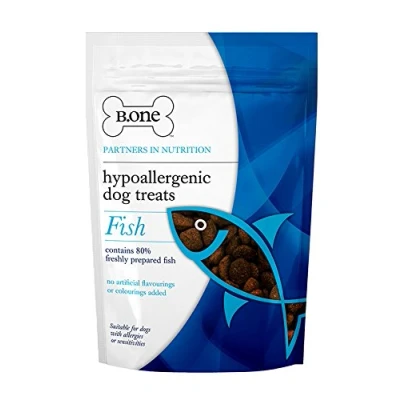 Image of B.one Hypoallergenic Dog Treats Fish (200g)