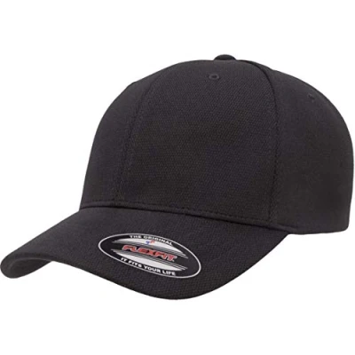 Image of Flexfit Men&#039;s Cool &amp; Dry Sport Hat, Black, L XL UK