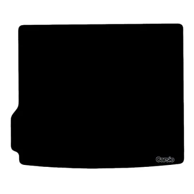 Image of Carsio Carpet Boot Liner Mat For Dacia Duster MK2 2017+ Onwards Tailored Fit Floor Set Complete Accessory Black Custom Fitted All Weather, Anti Slip Backing &amp; Trim