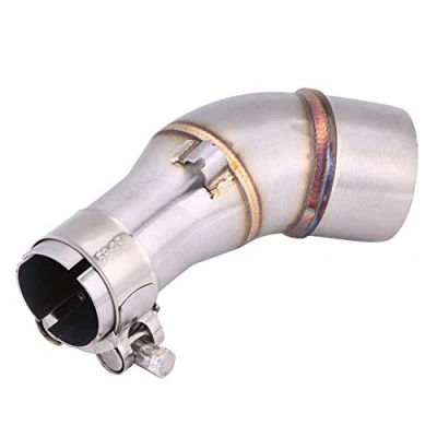 Image of Motorcycle Exhaust Tip Muffler, Middle pipe slip Adapter Connector for R25 R3 2013 2016 muffler extension on