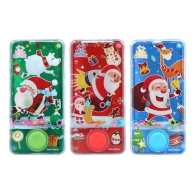 Image of LND Gifts Set Of 3 Christmas Handheld Water Games, Fun and Friendly Designs Hand Held Games for Kids, Engaging Game, Exciting Kids Retro Toys Children&#039;s