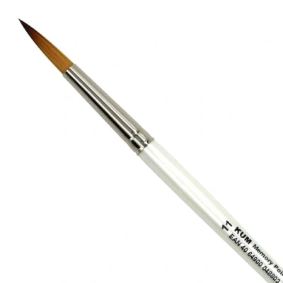 Image of Kum 511.45.11 No.11 Memory Point Handmade Brush with Round Pointed Tip