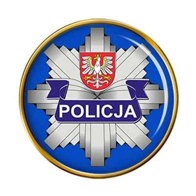 Image of Policja Polish Police Pin Badge