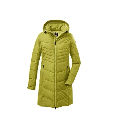 Image of Killtec Women&#039;s Kow 150 Wmn Qltd Prk Quilted Parka with Zip off Hood