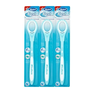 Image of Wisdom Fresh Effect Tongue Cleaner, Pack of 3