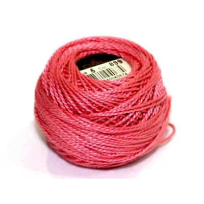 Image of DMC Cotton Perle Thread Size 5 899 per 10 Gram Ball