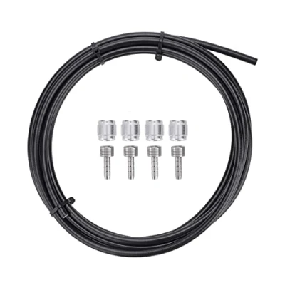 Image of Bike Hydraulic Disc Brake Hose Tube, 3m Tube Connector Inserts Set Accessory