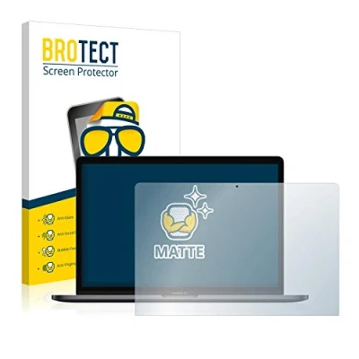 Image of brotect Screen Protector Anti Glare compatible with Apple MacBook Pro 15&quot; 2018 Matte, Fingerprint Protection Film