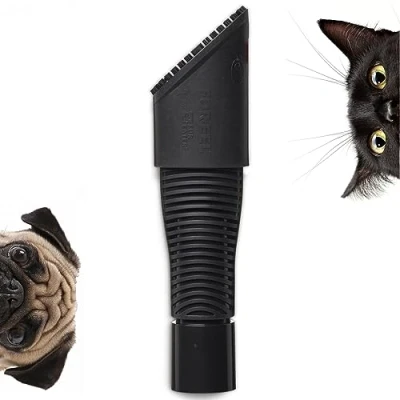 Image of FUREATER FUR EEL Vacuum Cleaner Attachment for Pet Hair, Hair Remover, Cats &amp; Dogs, Removes from Pets, Sand, Lint, Cat Dog Home and Car