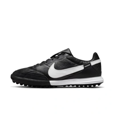 Image of Nike Men&#039;s Premier III Tf Football Shoe, Black/White, 6 UK