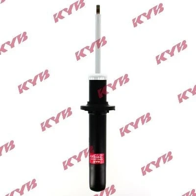 Image of 8W0413031AM, 8W0413031AN, 8W9413031C, 8W9413031D, 8W9413031E Shock absorber KYB 3418005 Front Axle Gas Pressure Twin Tube Suspension Strut Top pin