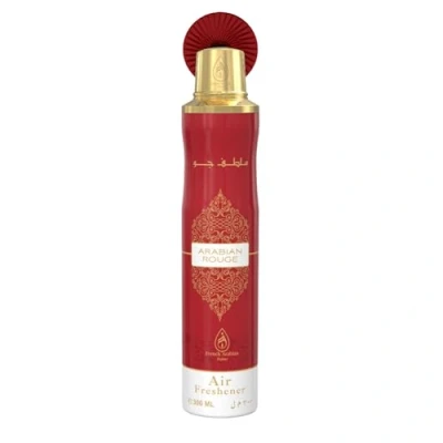 Image of Arabian Rouge Air Freshener by French Perfume 300ml Authentic Arabic Fragrance with Nashi Pear Kumquat Caramel &amp; Ambergris Long Lasting Ozone Friendly CFC Free Made in UAE