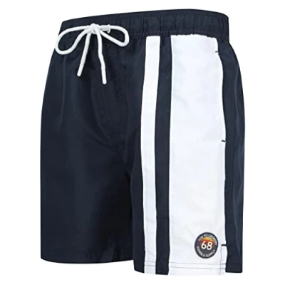 Image of Tokyo Laundry Men&#039;s Tillamook Striped Swim Shorts