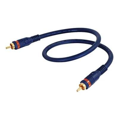 Image of C2G 80263 1M Velocity RCA to S/PDIF Digital Audio Coax Cable, blue