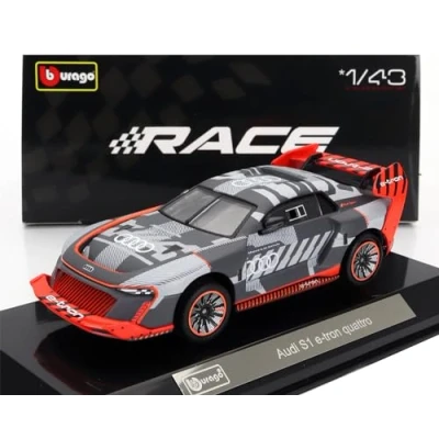 Image of Bburago 1/43 Race Crystal Collection Audi S1 Hoonitron