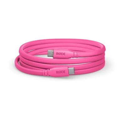 Image of RØDE SC17 Flat Cable, USB C to C, 1.5 m, Pink