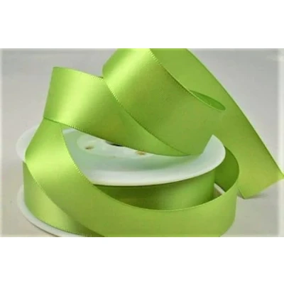 Image of Oakwood Archer Double Faced Satin Ribbon, Mint Green, 15mm x 25m