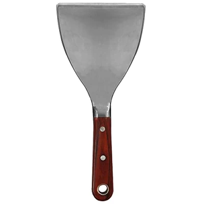 Image of DEKTON DT95779 Stiff Scraper, Black/Red, 4 inch