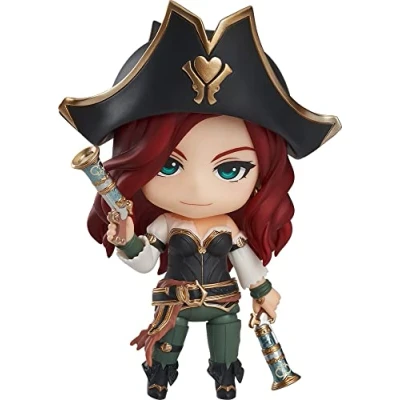 Image of Good Smile League of Legends: Miss Fortune Nendoroid Action Figure, Multicolor