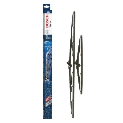 Image of Bosch Wiper Blade Twin 654, Length: 650mm/340mm Set of Front Blades