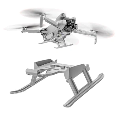 Image of Tosiicop Mini 4 PRO Landing Gear Foldable Extended Kit Quick Release Extension Leg for DJI Drone Accessories