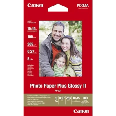 Image of Canon Photo Paper Plus Glossy II PP 201 4x6 inch (Pack of 100) 2311B072