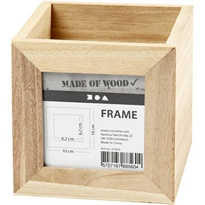 Image of Pencil Holder, Size 10x10x10 cm, Hole 6,2x6,2 Empress Tree, 1pc