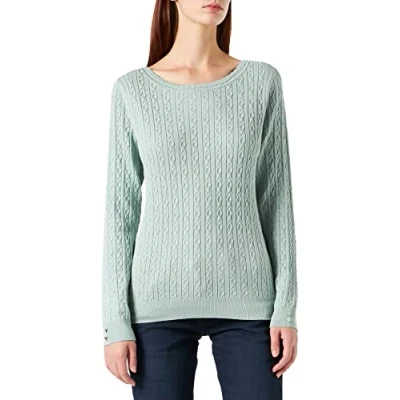Image of Naf Women&#039;s Melania ML Pullover Sweater, Almond Light, XS