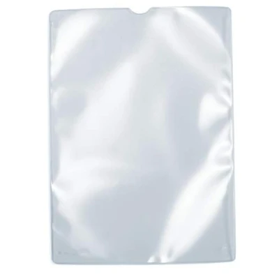 Image of HERMA 1333 ID Card Holder Transparent Pack of 10 for Protection Documents in DIN A5 Format, Plastic Sleeves Protective Cover Set,