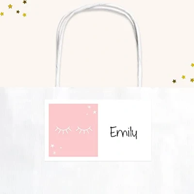 Image of Dotty about Paper Party Bags &amp; Stickers Beauty Pamper Pack of 10