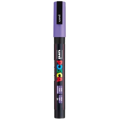 Image of Uni Ball Posca Fine Bullet Tip Marker Lilac