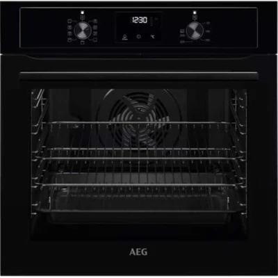 Image of AEG BEX33501EB 59.4cm Built In Electric Single Oven Black