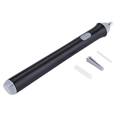 Image of Electric Eraser, Hilitand Battery Operated Eraser Pen, Automatic Pencil Shape Kit with 22 Refills for Drawing, Painting (Black)