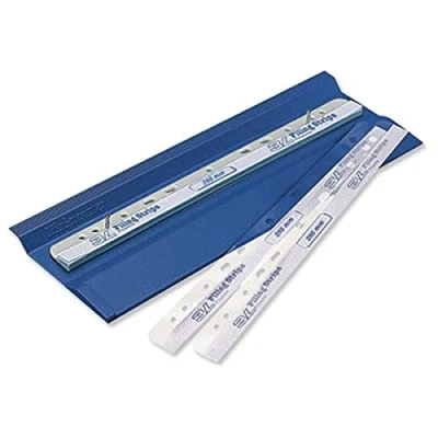 Image of Self Adhesive Filing Strip Polypropylene A4 295mm Clear (Pack 100) 8804 100 3L