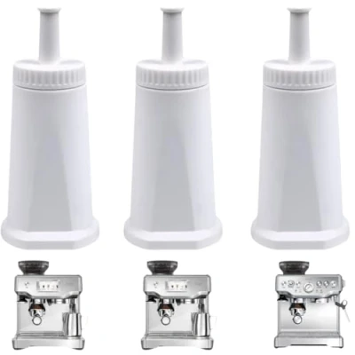 Image of FIND A SPARE 3Pcs Water Filters for Sage Coffee Machines Compatible with Models SES990, SES980, SES500, SES878, SES875, SES880, SES920, SES810 BES008 Softener Barista Express &amp; Pro