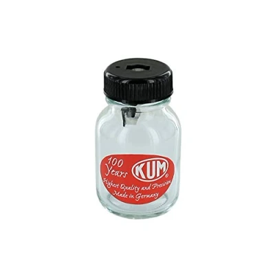 Image of Kum 106.47.11 Sharpener with Glass Container, Bottle M1, Pack of 1