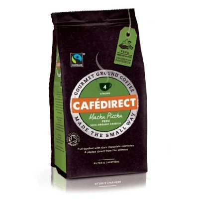 Image of Cafedirect Organic Machu Picchu Ground Coffee, 227g