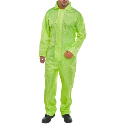 Image of Nylon B Dri Coverall Saturn Yellow Large