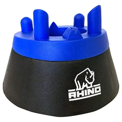 Image of 2020 Rhino Screw in Rugby Kicking Tee Blue Black