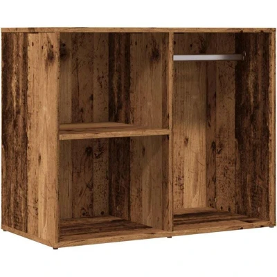 Image of vidaXL Dressing Cabinet Old Wood 80x40x65 cm Engineered