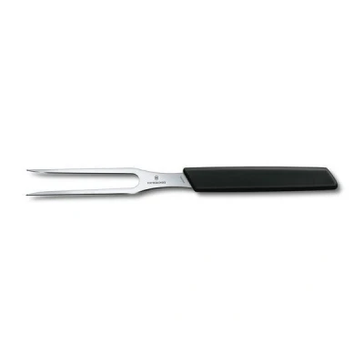 Image of Victorinox Swiss Modern 15cm Carving Fork Black (6903315B)