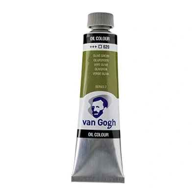 Image of Van Gogh PAINT OIL OLIVE GREE
