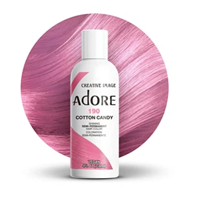 Image of Adore Shining Semi Permanent Hair Colour, 190 Cotton Candy