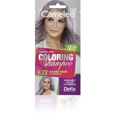 Image of Cameleo Coloring Shampoo Lavender Blonde Quick and Easy Color Refreshing Washable Tone In No Ammonia or Oxidants 40ml