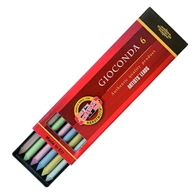 Image of KOH I NOOR Metallic Coloured Leads (Set of 6)