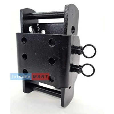 Image of leisure MART Adjustable height mounting towball coupling drop plate bracket Land Rover 3500kg Pt no. LMX1143